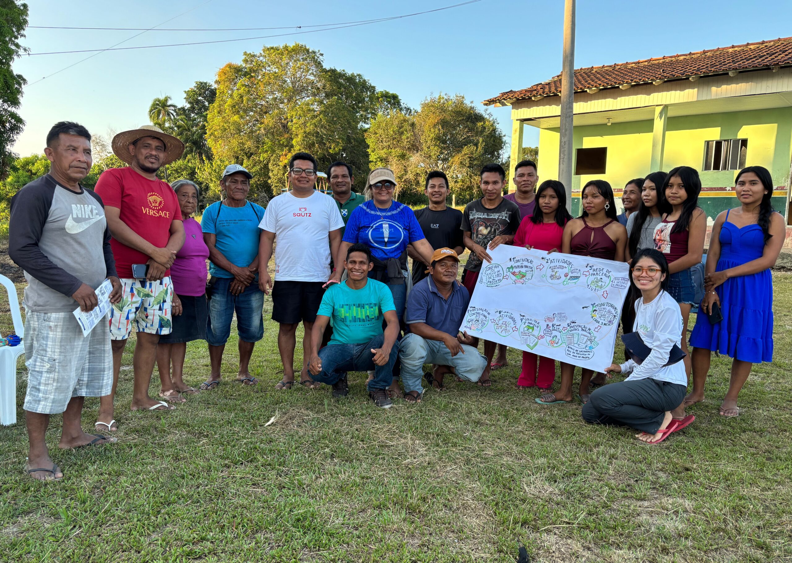 Dabucury: Visita de acompanhamento fortalece ações do Projeto NÃNG entre os KAPI e Sateré-Mawé do Rio Andirá – TI Andirá Marau